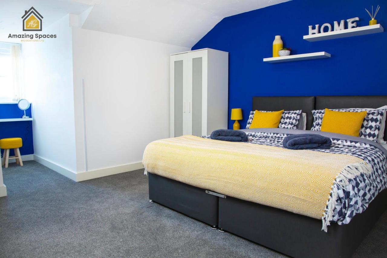 Large Unique 2 Bedroom Duplex Apartment With Private Parking & Free Wifi - Vat Qualifying By Amazing Spaces Relocations Ltd Warrington  Exterior foto