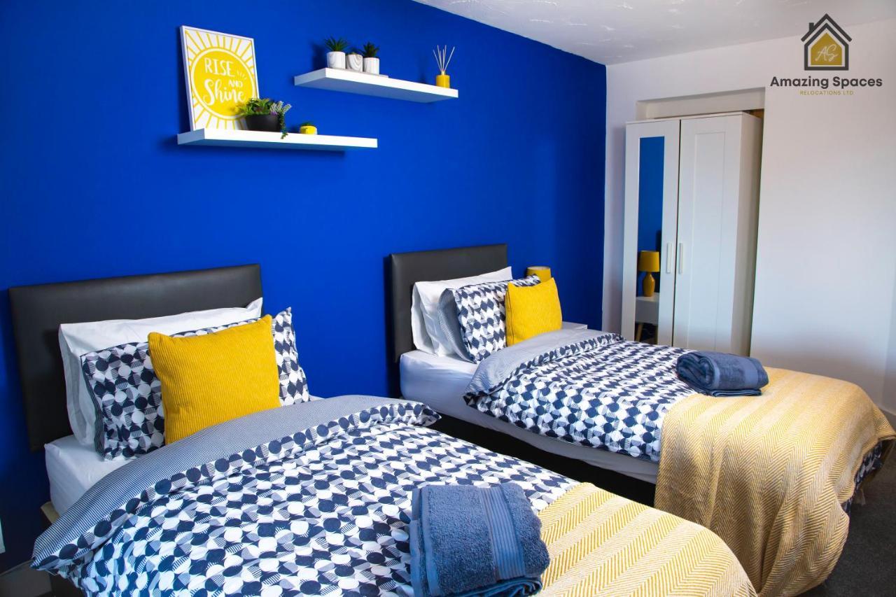 Large Unique 2 Bedroom Duplex Apartment With Private Parking & Free Wifi - Vat Qualifying By Amazing Spaces Relocations Ltd Warrington  Exterior foto