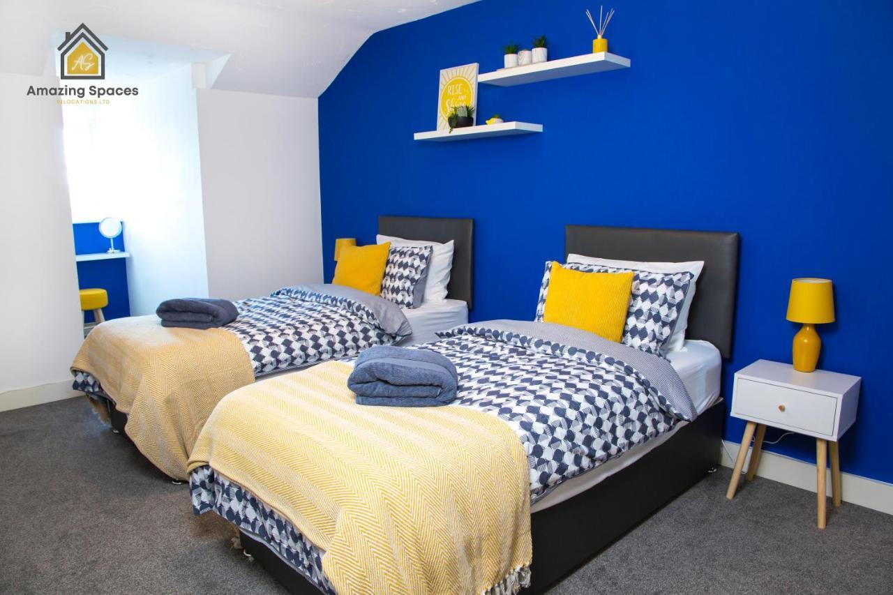 Large Unique 2 Bedroom Duplex Apartment With Private Parking & Free Wifi - Vat Qualifying By Amazing Spaces Relocations Ltd Warrington  Exterior foto