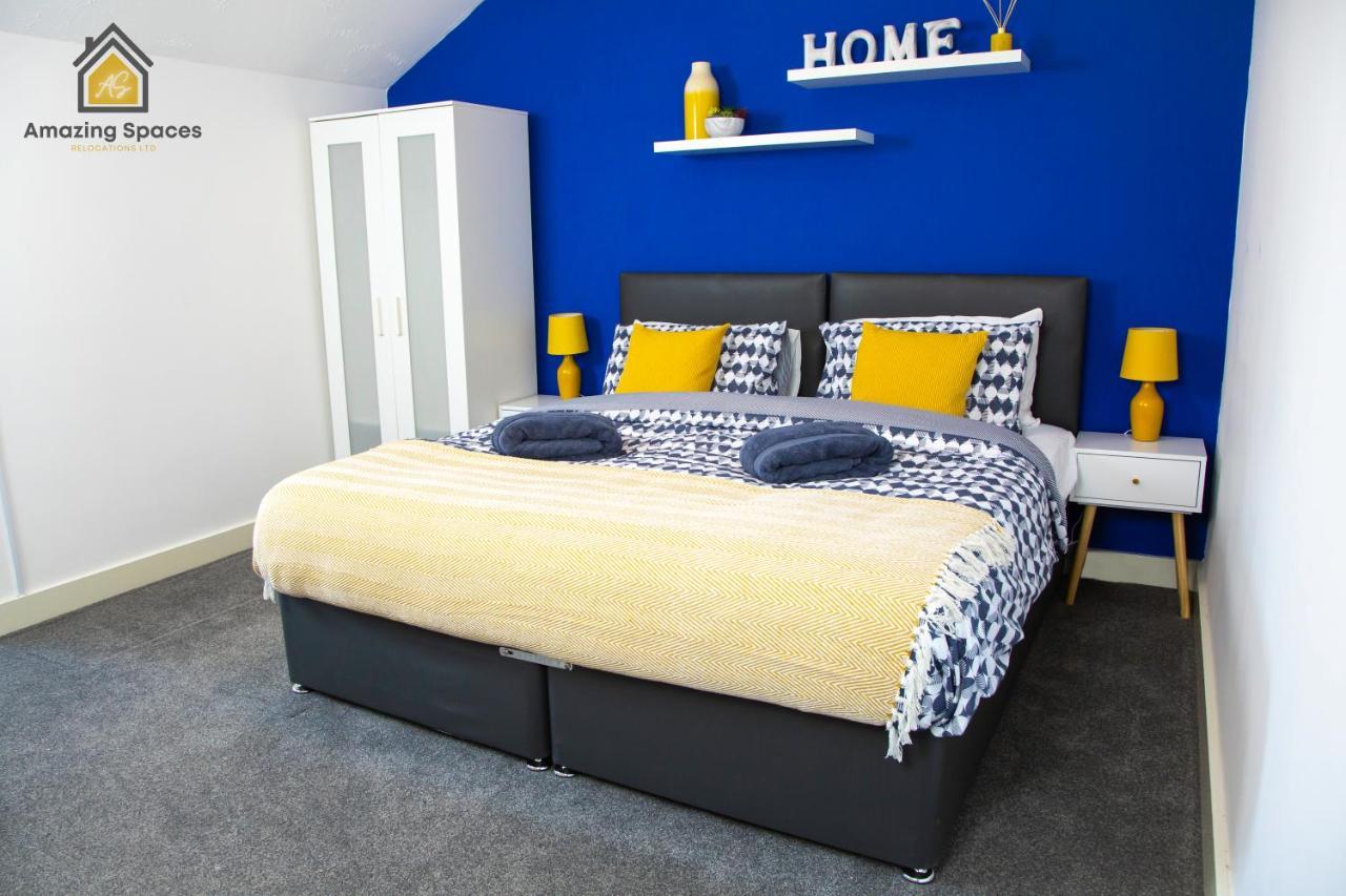 Large Unique 2 Bedroom Duplex Apartment With Private Parking & Free Wifi - Vat Qualifying By Amazing Spaces Relocations Ltd Warrington  Exterior foto