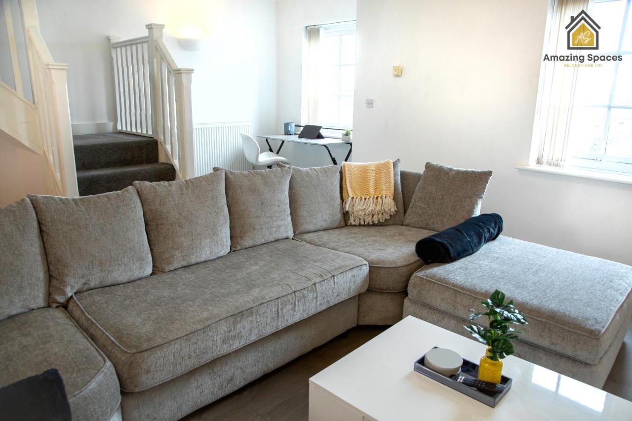 Large Unique 2 Bedroom Duplex Apartment With Private Parking & Free Wifi - Vat Qualifying By Amazing Spaces Relocations Ltd Warrington  Exterior foto